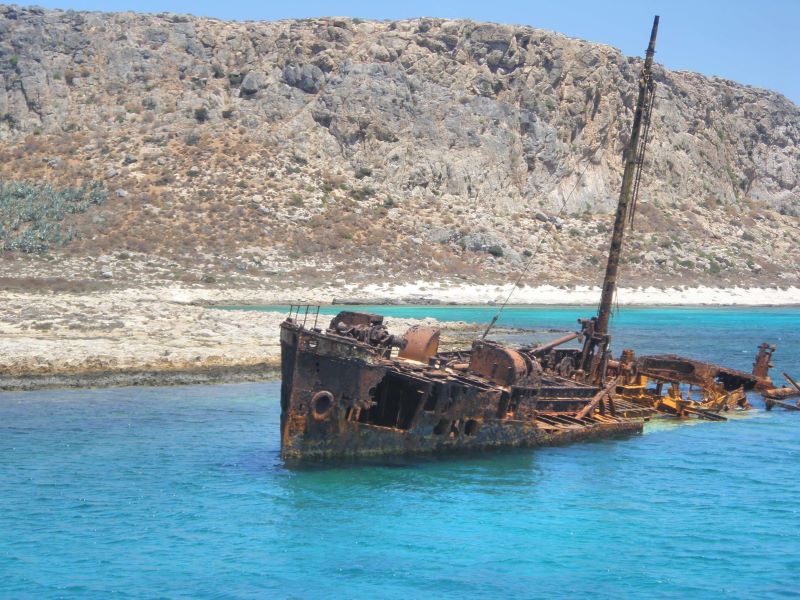 shipwreck gramvousa balos